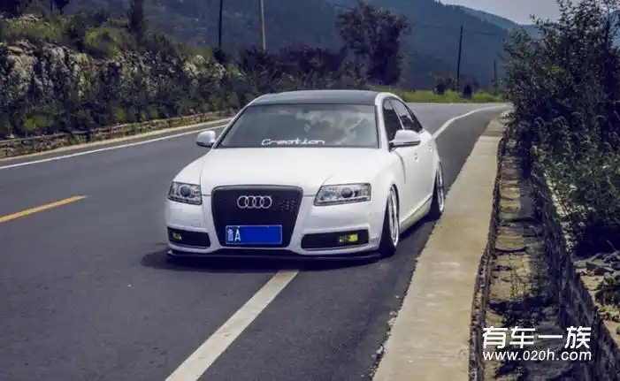 山路小帅哥奥迪a6l酷炫改装案例