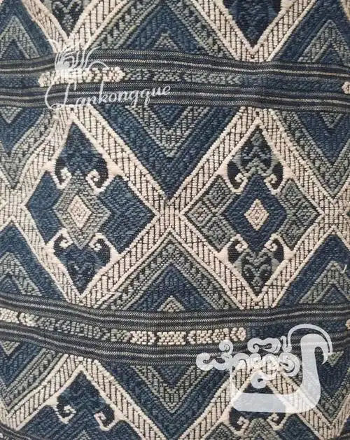 景洪蓝孔雀服饰 | 傣族纹样(二)