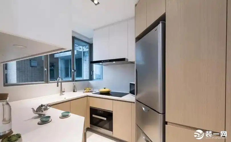 不规则厨房怎么设计钻石型厨房设计图片参考室内设计