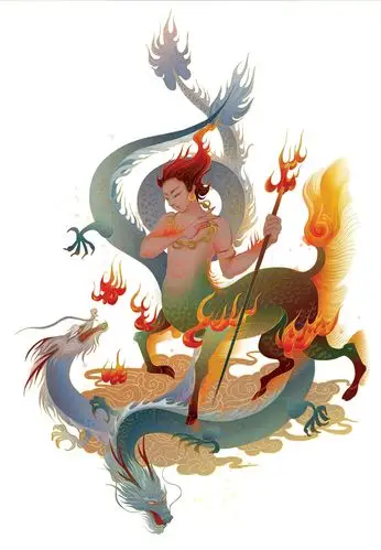 书籍封面:火神祝融