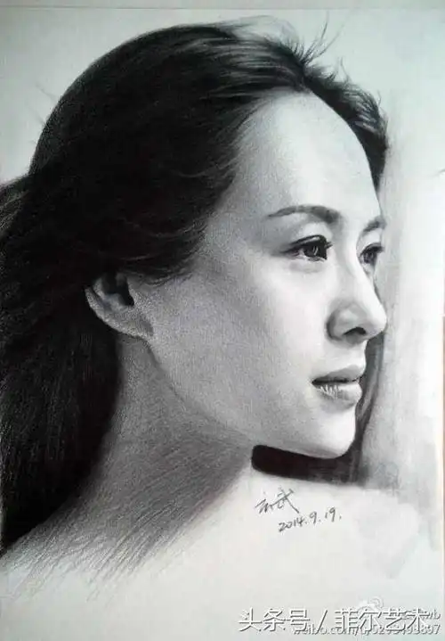 这些明星素描头像画的不错哦作者是网友玄武