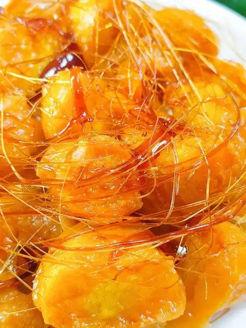 我爸教我的拔丝红薯外酥里糯超好吃60