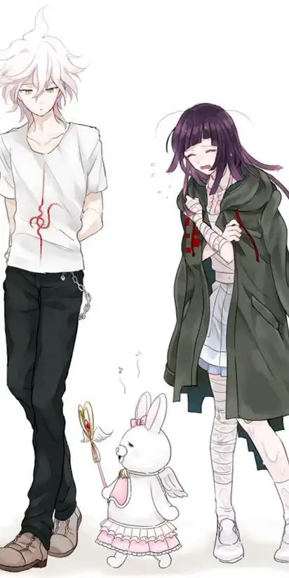 《弹丸论破》罪木蜜柑,全面屏壁纸,让人心疼的悲剧角色