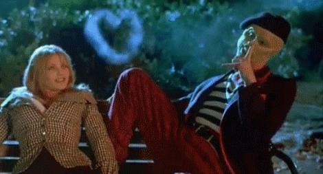 金凯瑞面具吸烟一箭穿心求爱变相怪杰the maskgif动图_动态图_表情包