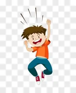 卡通女生激动兴奋大喊大叫表情素材pngpsd卡通手绘女孩羡慕激动表情包