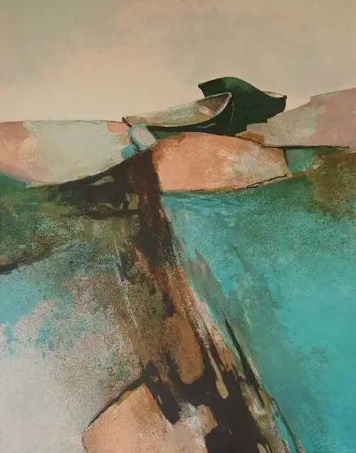 他山之石艺色彩和谐色调鲜艳法国抽象派装饰画家加维