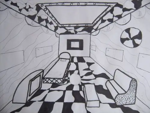 近大远小的透视现象 作业