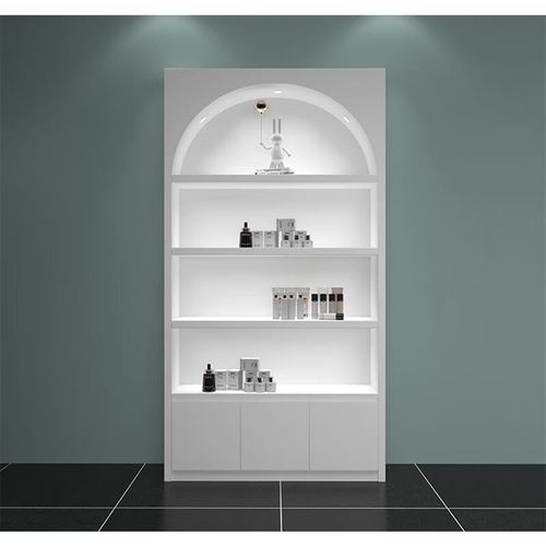 衔口网红化妆品展示柜精品美容院展柜鞋包产品柜多功能组合异形柜