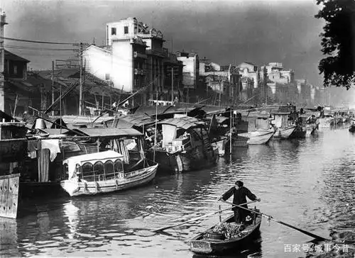 老照片再现1920年代的广州,民国时期的广州已经如此繁华