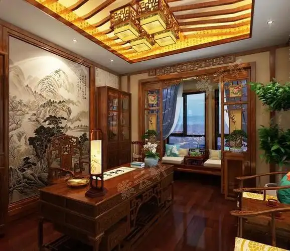 儒风雅致是最大的特点,古典文化的底蕴给了古典中式风格独具的风姿