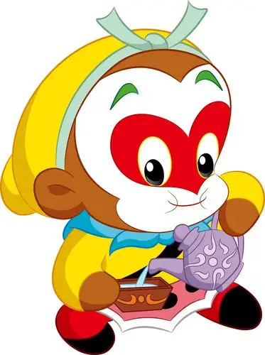 工笔绘画 孙悟空