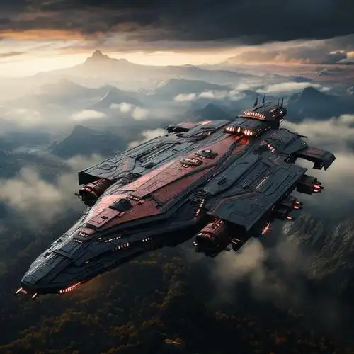 南天门计划:中国的超级武器,西方的噩梦(附空天母舰创意图)