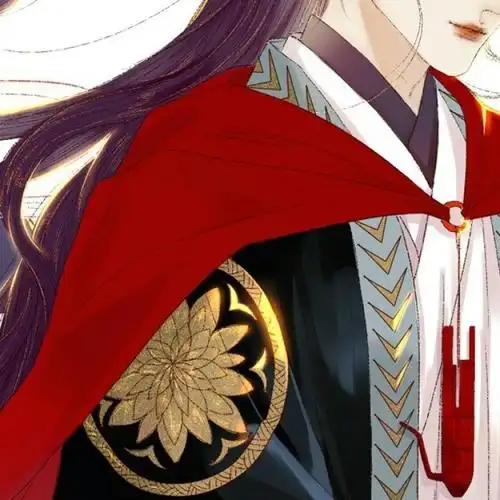 杂# 自截动漫男头 古风 色调 长发 半身 披风 @君翎