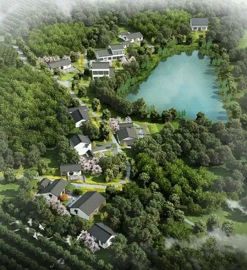 室外鸟瞰效果图设计