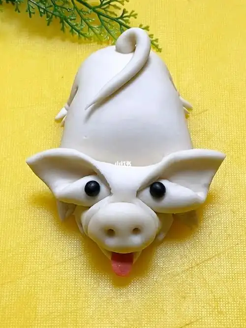 面食分享 #小猪馒头这样做老人小孩都爱吃#花样面食