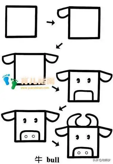 小正方形简笔画集