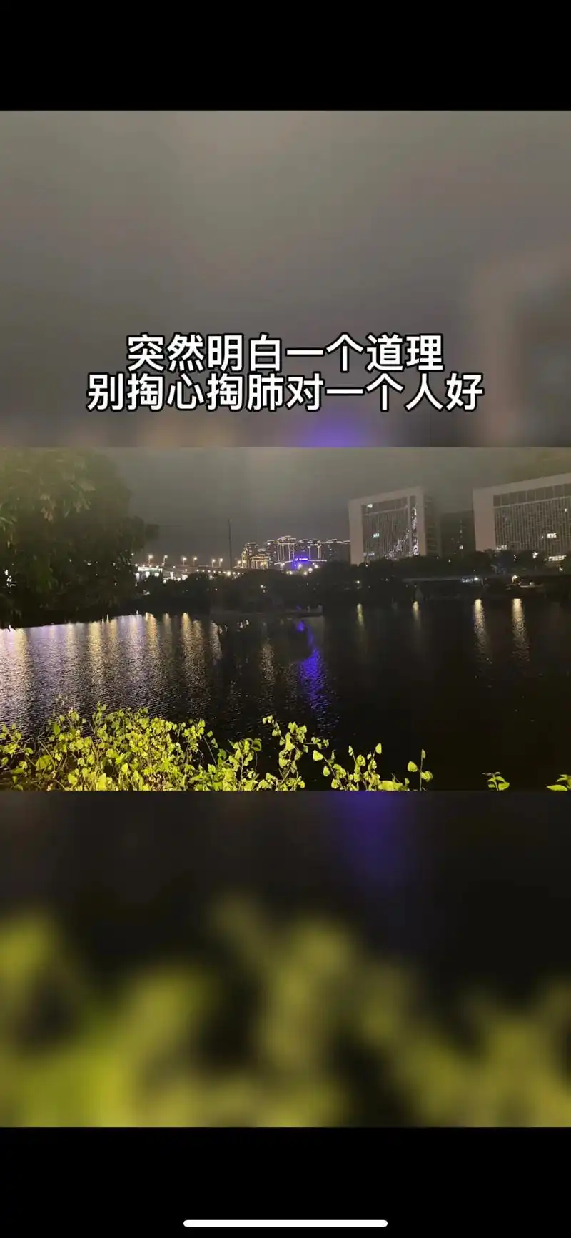 突然明白一个道理别掏心掏肺对一个人好,总有一瞬间让你彻底死心 - 抖