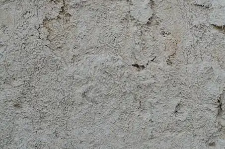 白色土库墙的特写细节图片素材