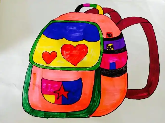 二年级《我的书包》优秀作品展