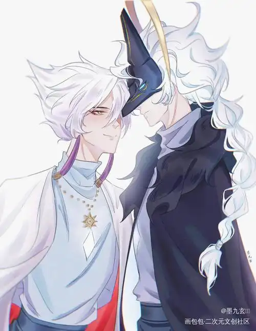 龙卡_同人光遇sky板绘绘画作品