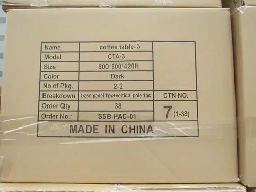 specified shipping mark