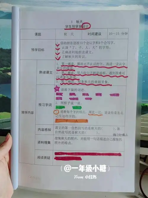 课本到手的第一件事教会孩子课前自主预习73