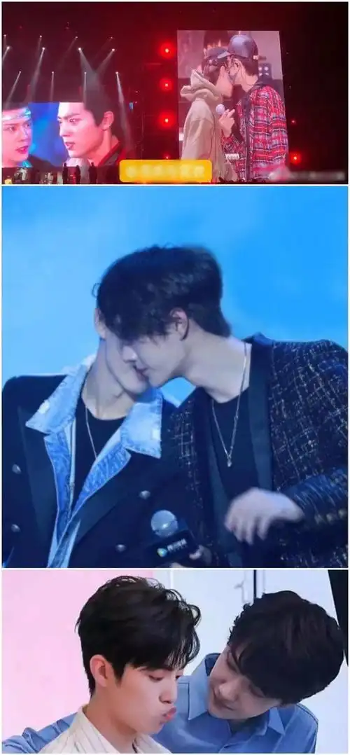 出道至今吻戏合集大放送《陈情令》67泰国见面会肖战和王一博的错位