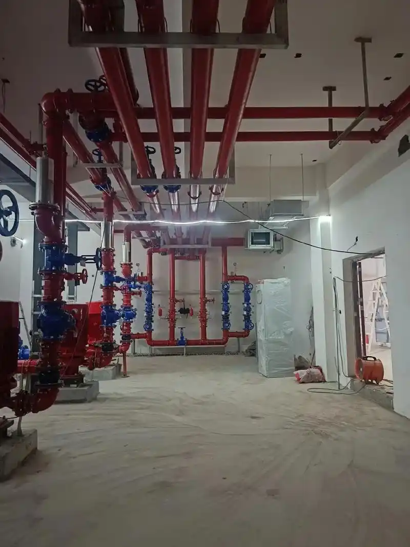 上热门 #消防工程 #消防泵 #施工现场实拍 - 抖音