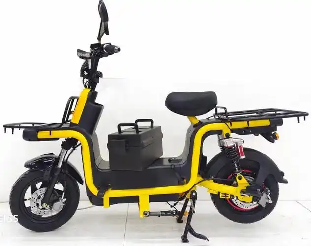 外卖电动车小马u1电瓶车自行车上牌长跑王送餐快递送货 裸车(48-通用)