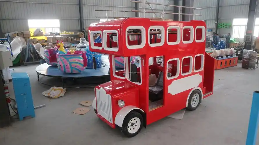 2020 游乐园游乐设施儿童伦敦旅游巴士双层巴士出售 - buy double