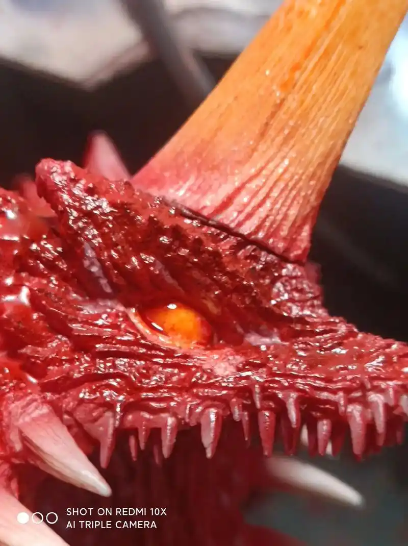 黑龙工坊的戴斯特洛伊亚06太大只了做的累死#怪兽 #模型 # - 抖音