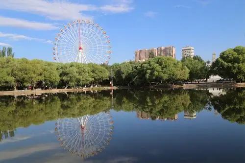 呼市青城公园晨景—-2018.6.26