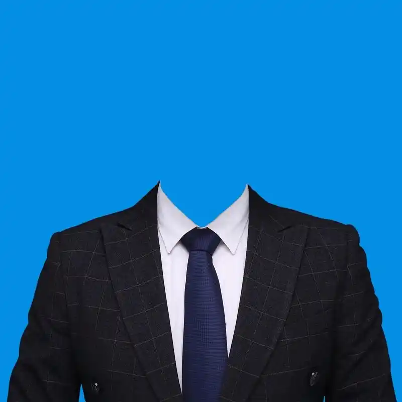 决定再来一组蓝底男士证件照模板 需要自取 毕业季到了  貌似很多人