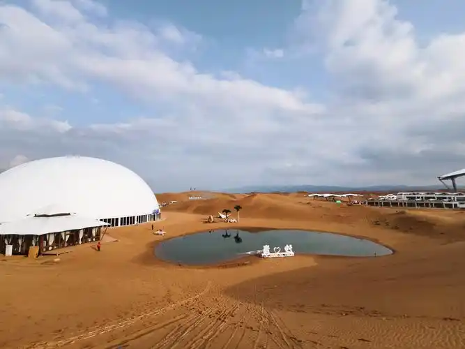 聚合新媒体聚焦新宁夏第十六届全国网络媒体宁夏行之中卫市沙坡头旅游
