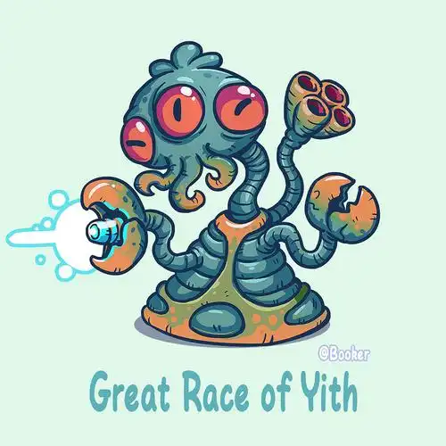 原创克苏鲁卡通系列 伊斯人皮肤