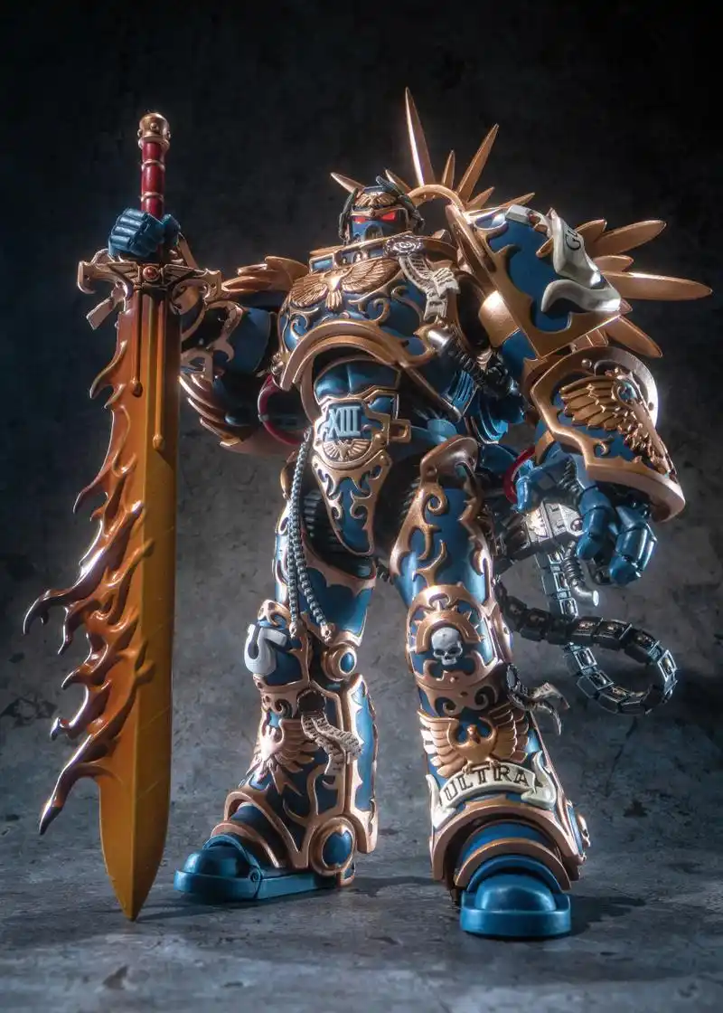 模型欣赏:暗源 战锤40k  基里曼,by junepop.#游戏# #模型# #战锤40k