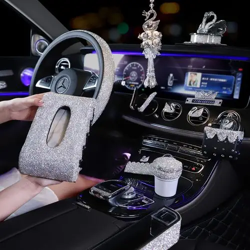 汽车装饰香水摆件可爱漂亮女士车内饰品个性创意车载挂件车上用品优惠