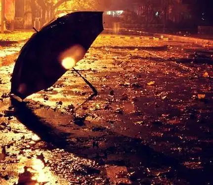 描写雨夜的天空的句子,秋天夜晚的雨句子?-语录网