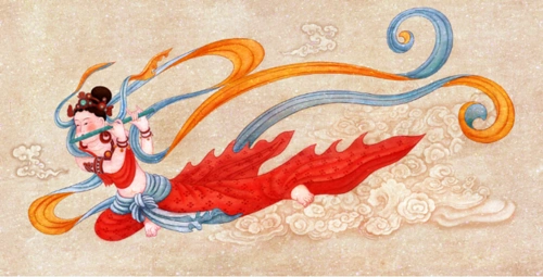 观音-花瓣网|陪你做生活的设计师 | 敦煌飞天