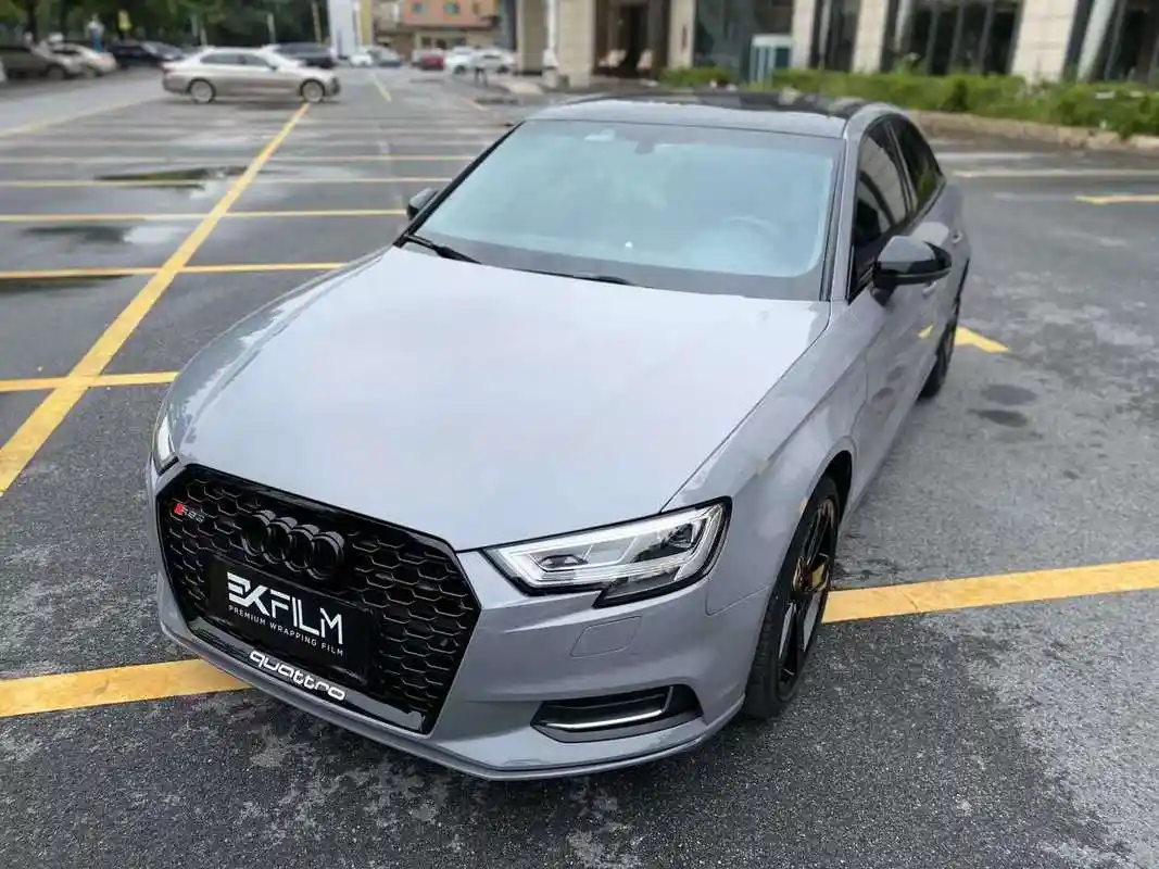 ekfilmek改色膜奥迪a3贴膜pet纳多灰