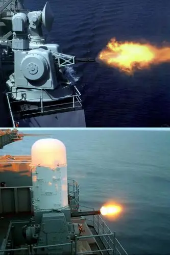 中美军队新锐武器同角度对比