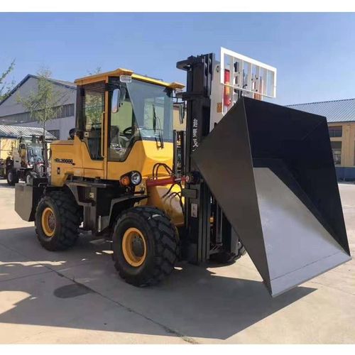 加厚叉车铲斗改装废料斗叉车属具叉车铲斗倾翻斗加工定做叉车配件