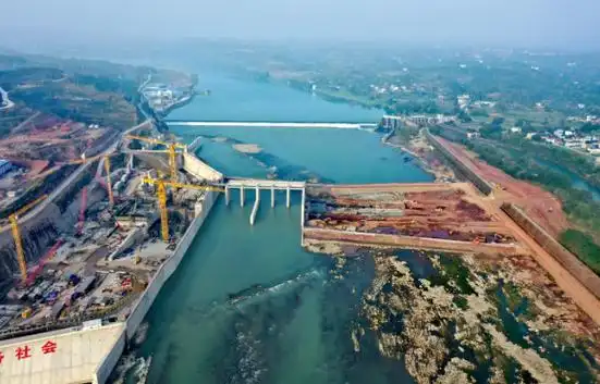 2022成渝地区协同发展创新参评案例|涪江干流梯级渠化双江航电枢纽