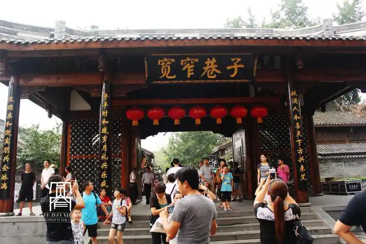 成都宽窄巷子摄影