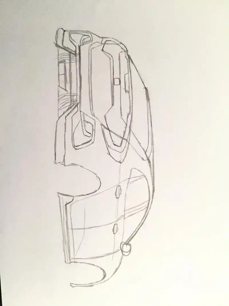 太难画了#本田十代思域 #简笔画 #画车 #画画 #jdm - 抖音