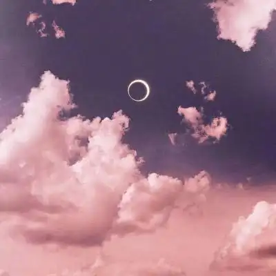 晚霞风景图片大全头像