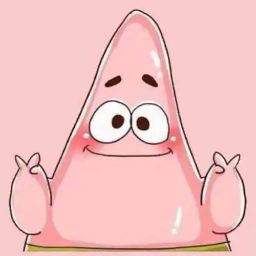 patrick star 很喜欢此文字