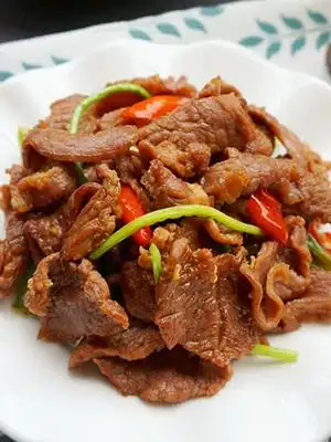 尖椒炒羊肉的做法