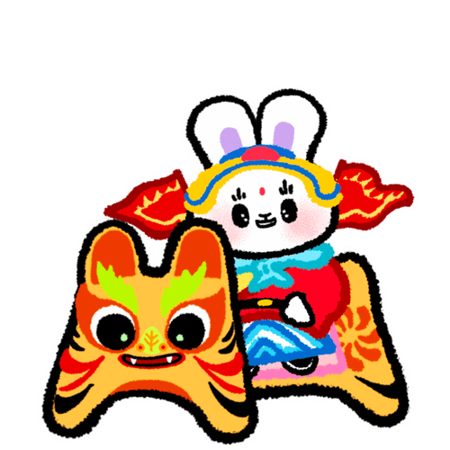 玉兔迎春!清华兔年表情包来啦