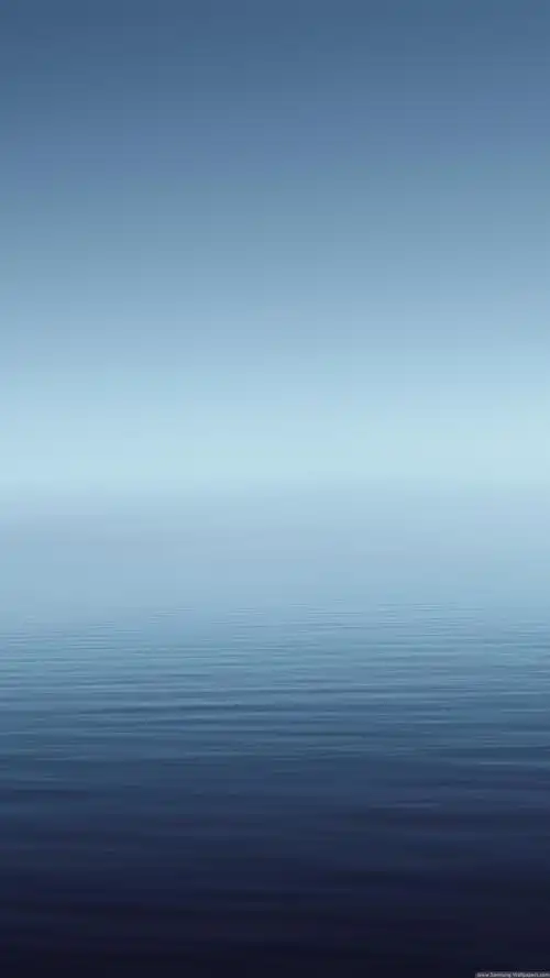 三星手机壁纸【1080x1920】蓝色 渐变 水波